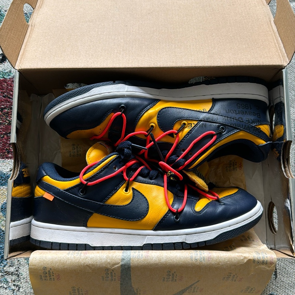 Nike Dunk Low Michigan OffWhite